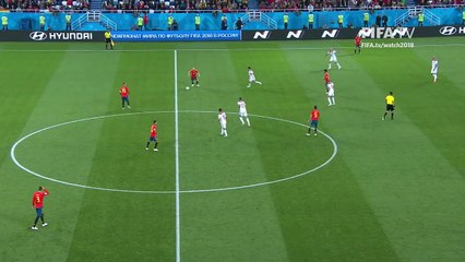 Khalid BOUTAIB Goal - Spain v Morocco - MATCH 36_HD