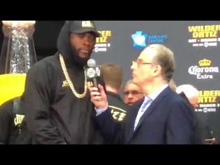 Deontay Wilder LAST WORDS “I’m Gonna Tear His HEAD OFF!” Weigh In