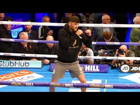 Joe Cordina PUBLIC WORKOUT | Joshua vs Parker Undercard