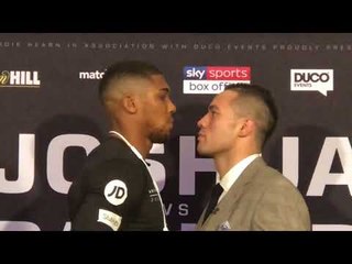 Anthony Joshua vs Joseph Parker - FACE OFF