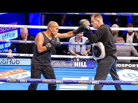 Carlos Molina PUBLIC WORKOUT | vs Yonfrez Parejo | Joshua vs Parker Undercard