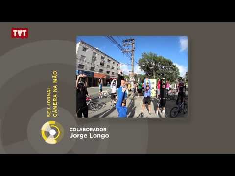 Jornalismo colaborativo no evento Pedala São Bernardo