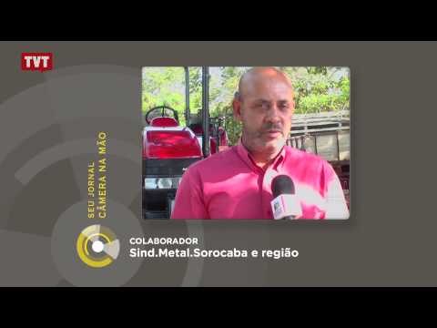 Jornalismo colaborativo: Sindicato dos Metalúrgicos de Sorocaba doa trator para agricultura familiar