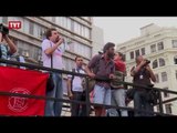 Manifestantes de 12 ocupações por moradia protestam em São Paulo