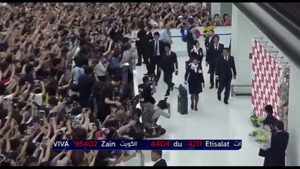 هكذا تم إستقبال منتخب اليابان بعد تألقه في المونديال