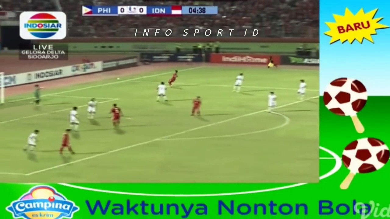 INDONESIA VS FILIPINA 5 Juli 2018 (4-1) Piala AFF-U19