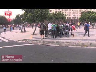 Rio de Janeiro volta a ser palco de confronto violento pela redução da tarifa