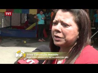 3º Congresso das Metalúrgicas do ABC: sindicato monta estrutura de creche