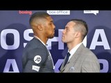 Anthony Joshua vs Joseph Parker Face to Face | Official Face Off