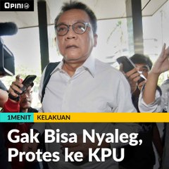 #1MENIT | Gak Bisa Nyaleg Protes ke KPU