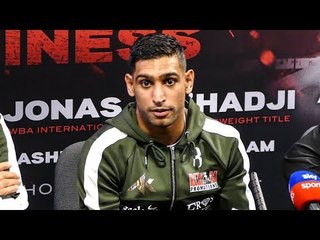 Amir Khan POST FIGHT PRESS CONFERENCE | vs Phil Lo Greco