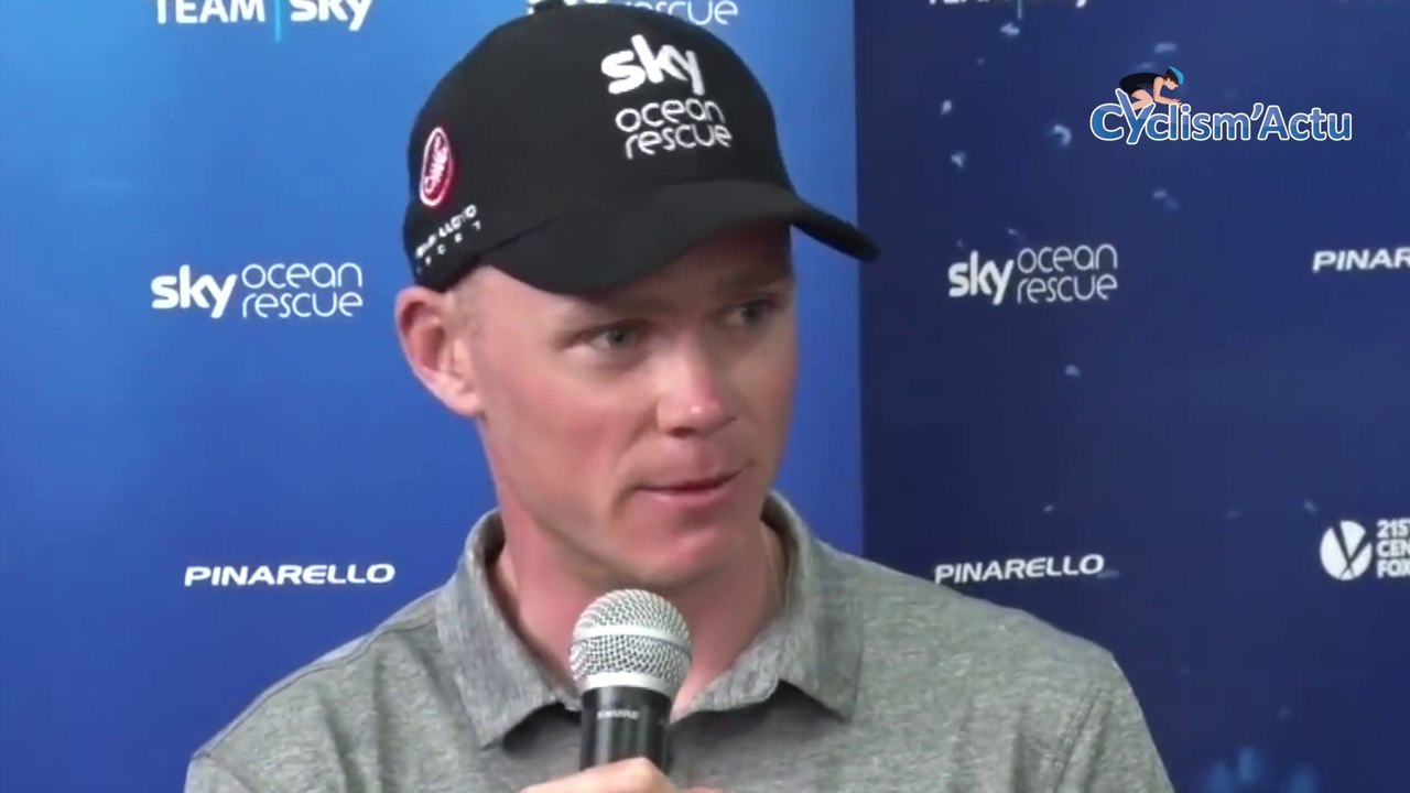 Tour de France 2018 - Chris Froome : "J'aime le Tour de France, j'aime la France"