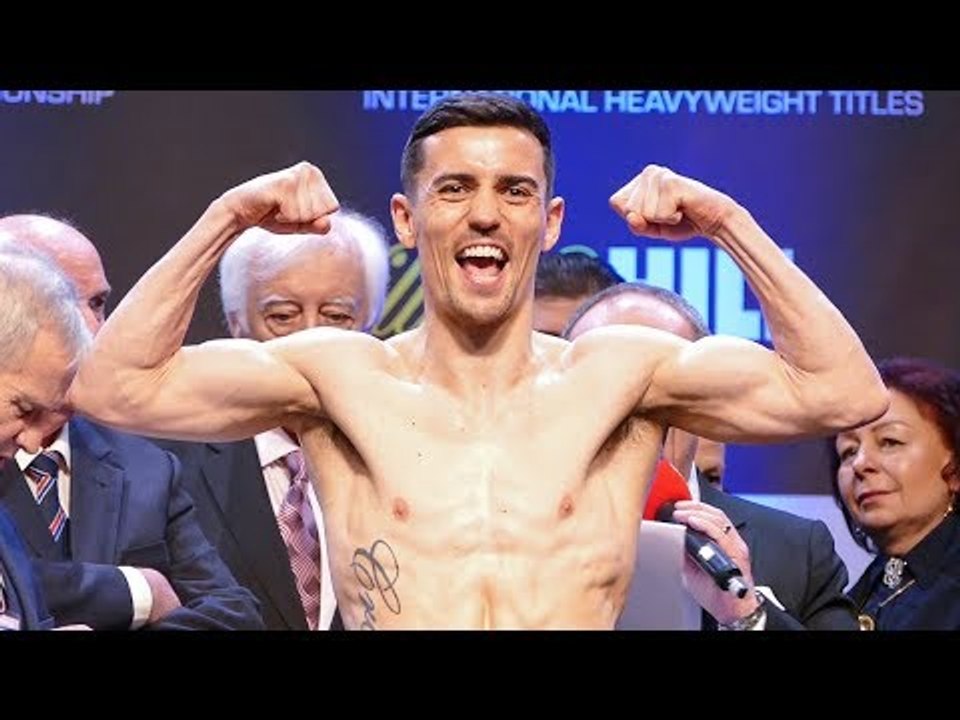 Joshua vs Parker FULL UNDERCARD WEIGH IN | Official Weigh Ins from Cardiff