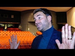 Eddie Hearn EXCLUSIVE: Anthony Joshua vs Deontay Wilder needs agreeing in 3 WEEKS, does 500k US buys