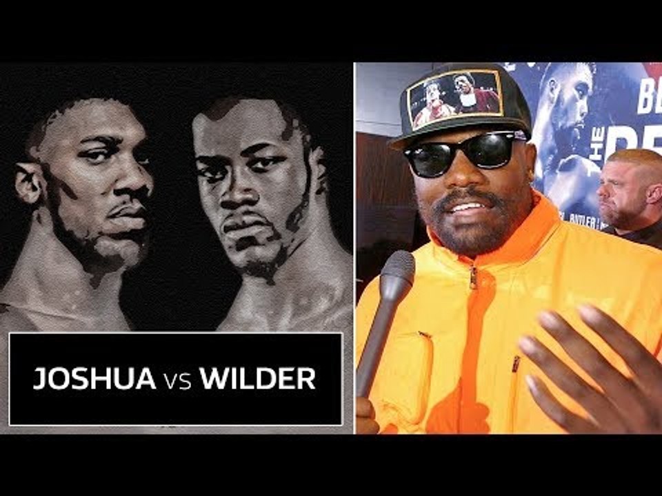 Dereck Chisora BREAKDOWN Anthony Joshua vs Deontay Wilder & PICKS WINNER!