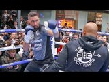 Tony Bellew HIGH SPEED PAD WORKOUT vs David Haye | The Rematch