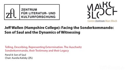 Auschwitz Sonderkommando, Testimony and Legacy - Panel 8 (3/3)