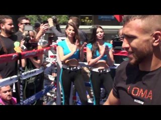 Vasyl Lomachenko UNIQUE WORKOUT vs Jorge Linares