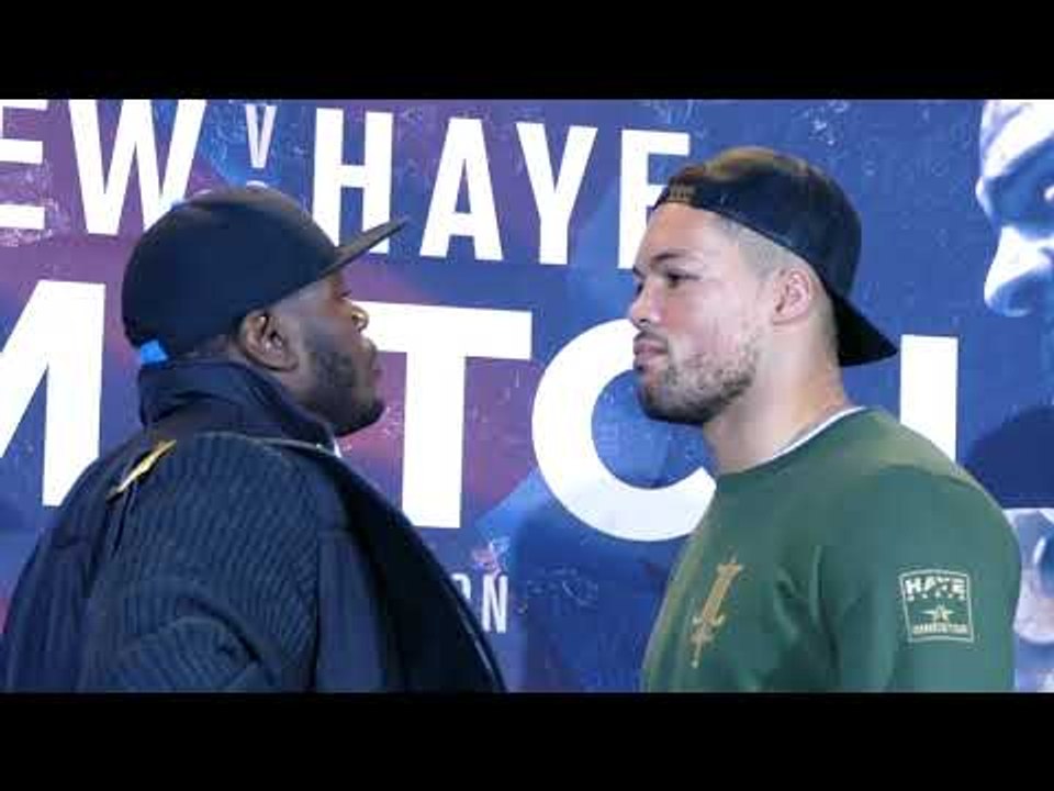 LENROY THOMAS v JOE JOYCE - FACE OFF | Bellew v Haye Undercard