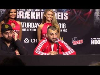 Golovkin vs MARTIROSYAN Post fight Presser " Suprised by GGG"