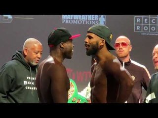 Adonis Stevenson vs Badou Jack HEATED FACE OFF