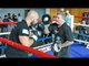 Nathan Gorman PUBLIC WORKOUT with Ricky Hatton | TYSON FURY HE'S BACK! Undercard Boxing