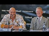 HILARIOUS!! Tyson Fury vs. Sefer Seferi FINAL PRESS CONFERENCE | Frank Warren Promotions boxing