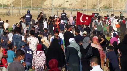 'İsrail askerleri Türk bayrağından rahatsız oldukları için bana ateş etti' - GAZZE