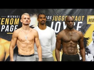 Kody Davies FACES OFF with Eric Mokonzo | Hayemaker weigh-in