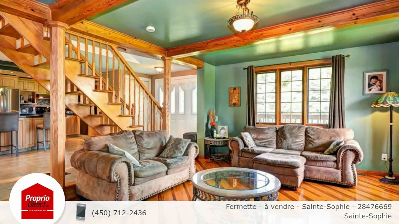 Fermette - à vendre - Sainte-Sophie - 28476669