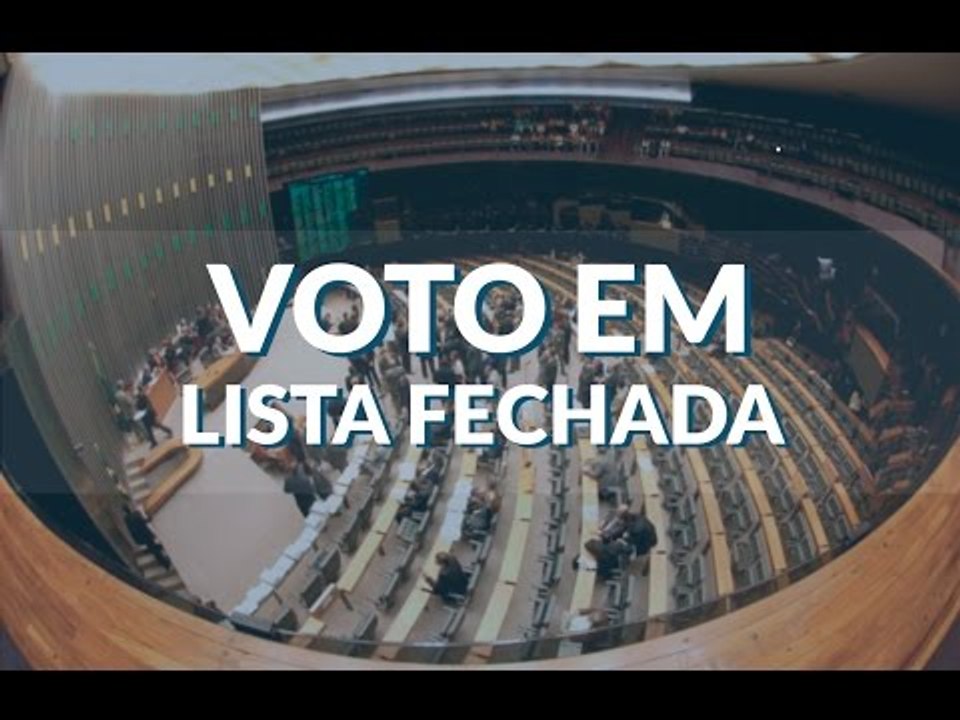 Voto em lista fechada: como funciona?