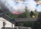 Residents Forced to Evacuate Homes After Grass Fire Sparks in Evanston, Wyoming