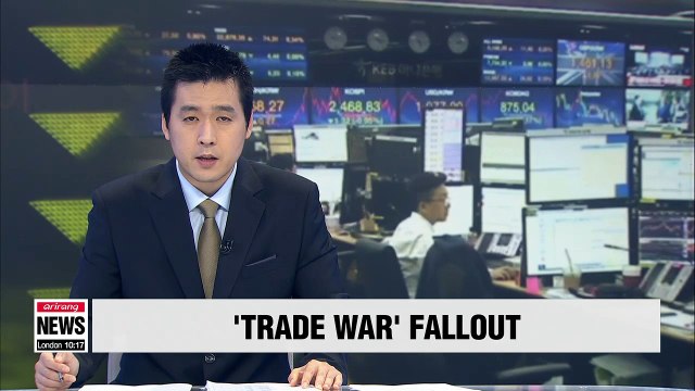 KOSPI dips to 14-month low on U.S.-China trade war concerns