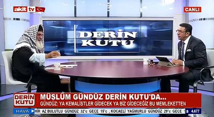 ''Bu memleketten ya Kemalistler gidecek ya biz''