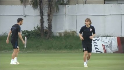 Croacia ya se prepara en Sochi para el partido de cuartos ante Rusia