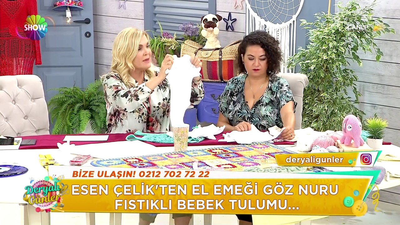 Fıstıklı Bebek Tulum Yapımı