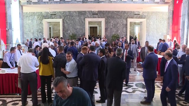 Milletvekilleri kayıt yaptırıyor - AK Parti Mersin Milletvekili Lütfi Elvan - TBMM