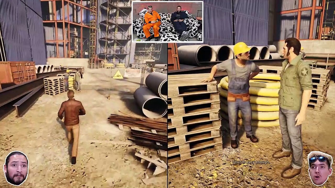 FAMILY B-BALL PRACTICE ? A Way Out Gameplay Part 7