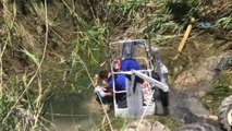 Sulama Kuyusuna Devrilen Traktörün Sürücüsü Hayatını Kaybetti