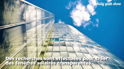 Les bâtiments pourraient bientôt générer leur propre énergie grâce à des fenêtres solaires transparentes