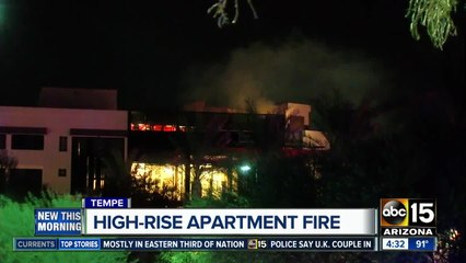 Fire causes evacuation at Tempe high-rise