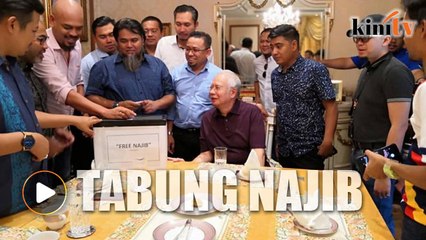 Supporters start donation drive for Najib