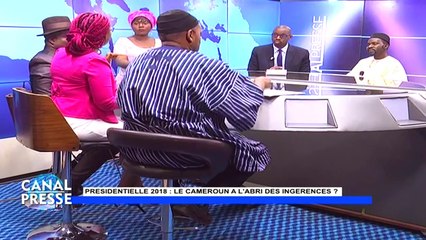 CANAL PRESSE DU 01/07/2018: "PRÉSIDENTIELLE 2018: Le Cameroun à l'Abri des Ingérences ?"