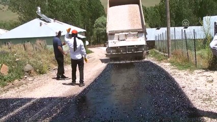 Huzur sağlandı yollar asfaltlandı - MUŞ
