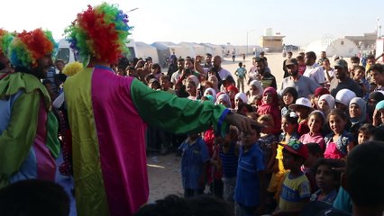 فعالية ترفيهية لأطفال الغوطة الشرقية شمالي حلب