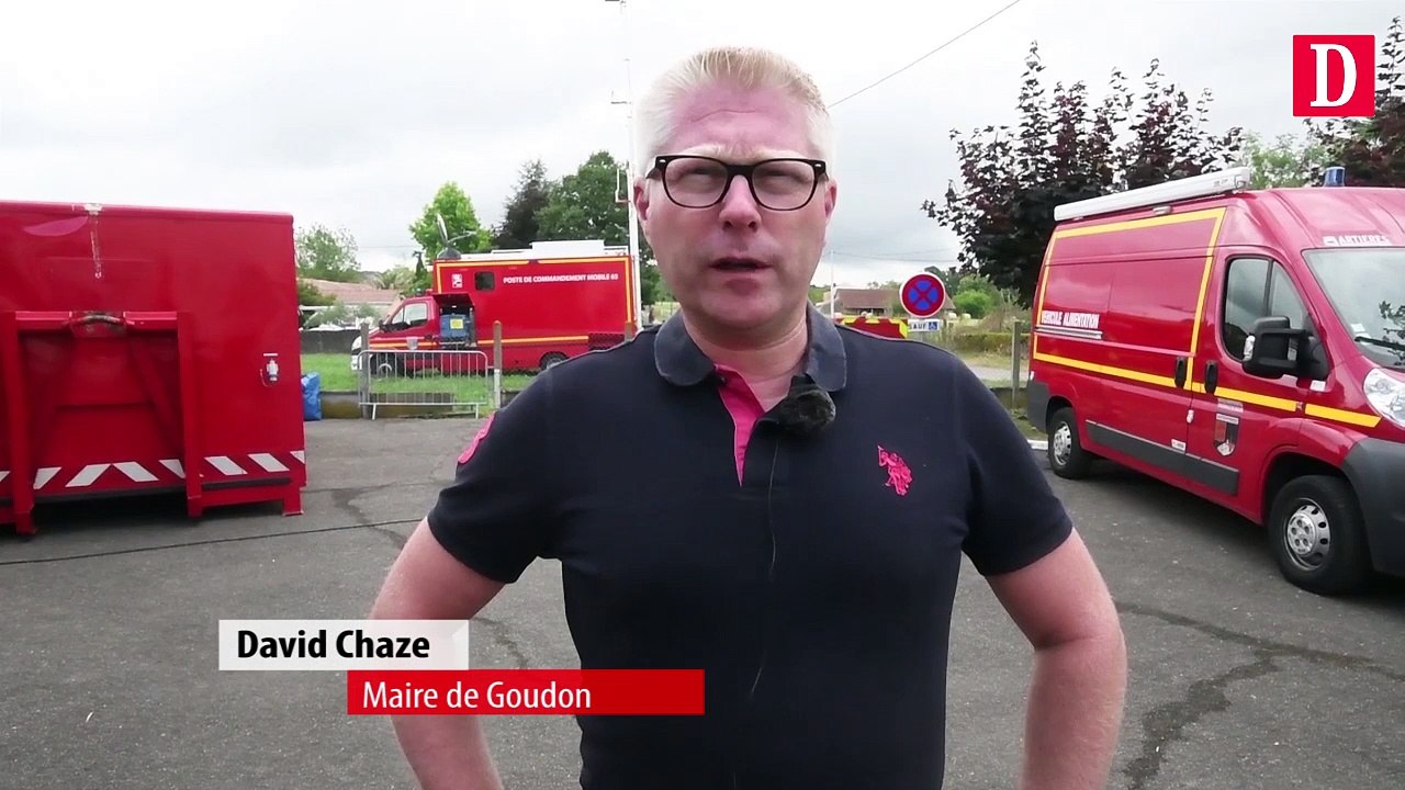 Goudon criblé par la grêle