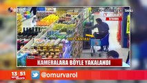 Marketten çaldı, pazarda sattı!