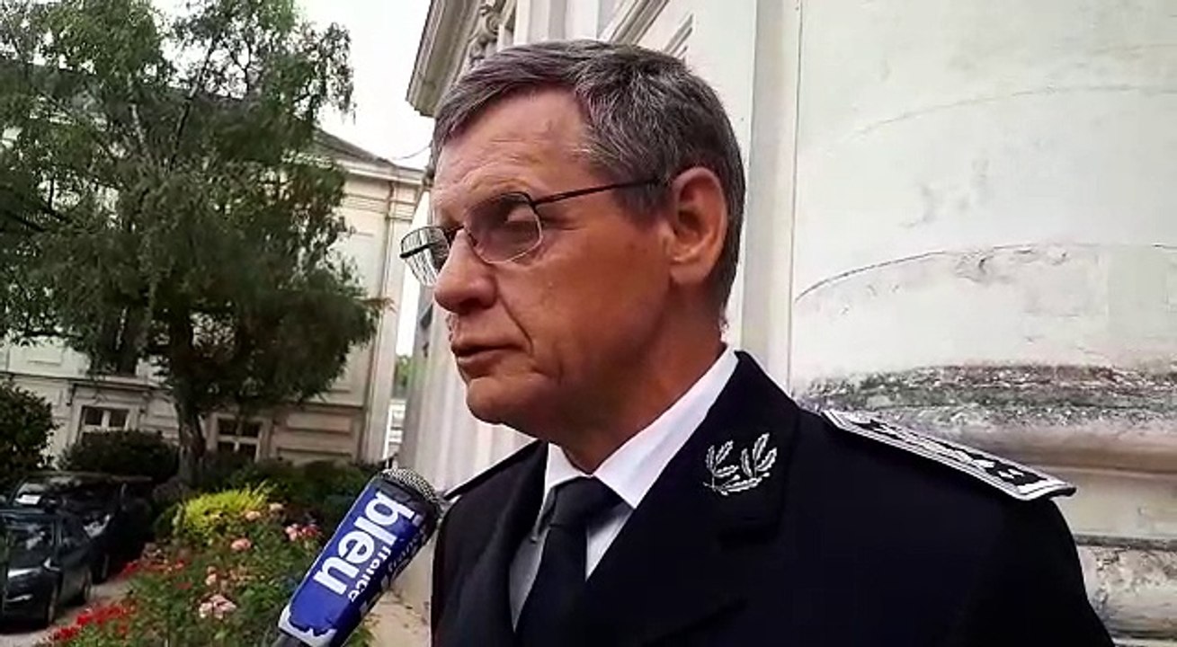 Jean-Christophe Bertrand, directeur départemental de la sécurité publique de Loire-Atlantique