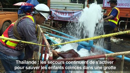 Grotte en Thaïlande: les paysans, victimes stoïques des pompages