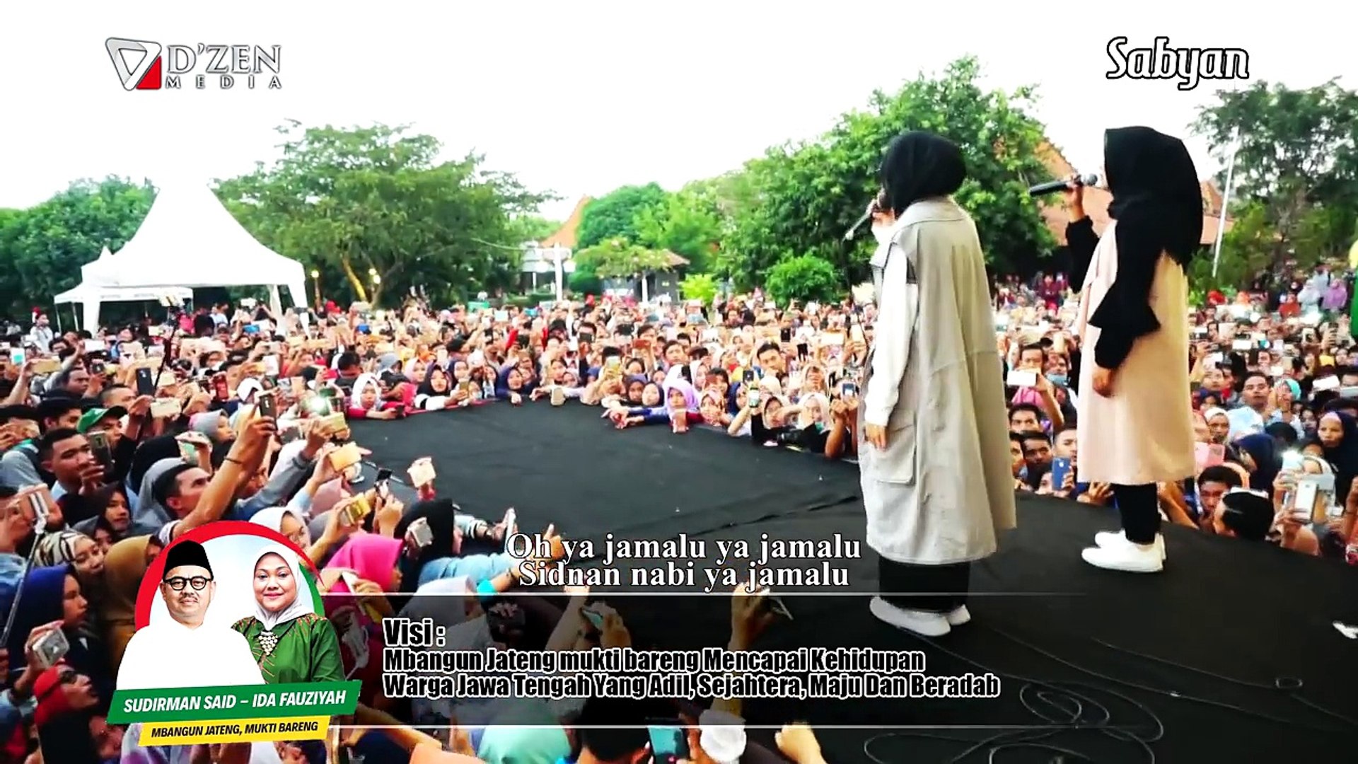 Ya Jamalu Lirik Sabyan Gambus Live Semarang Video Dailymotion Wakajilulahumal nuro (ya jamalu) kana la syamsa lil huwal buduru (ya jamalu) walam yatunilhuda laula zuhuru (ya jamalu) kaul kauli adama bi nuril qoha ya jamalu. ya jamalu lirik sabyan gambus live